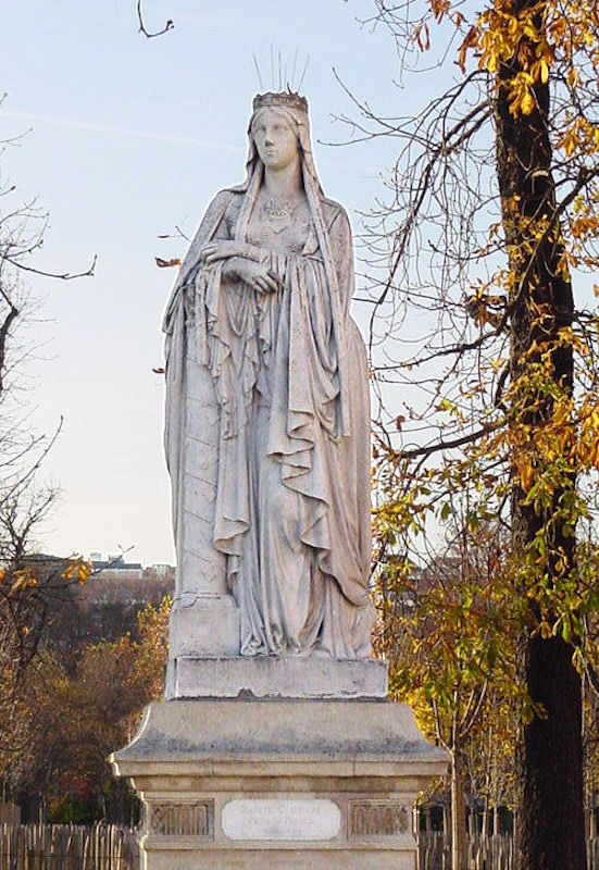 Santa Clotilde, jardim do Luxemburgo, Paris