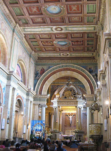 Igreja do mosteiro de Santa Catalina, Quito.