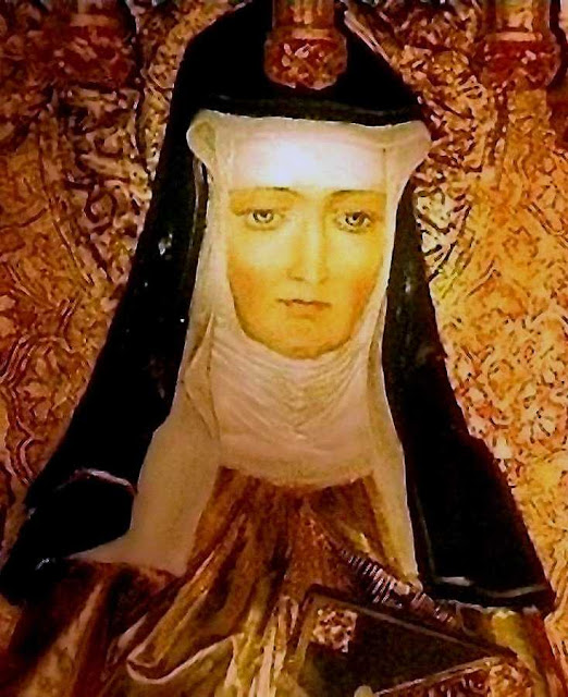 Santa Hildegarda de Bingen O.S.B., chamada "a Sibila do Reno"