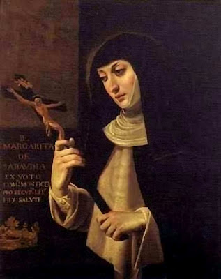 A Beata Margarida de Saboia, abadessa, foi testemunha