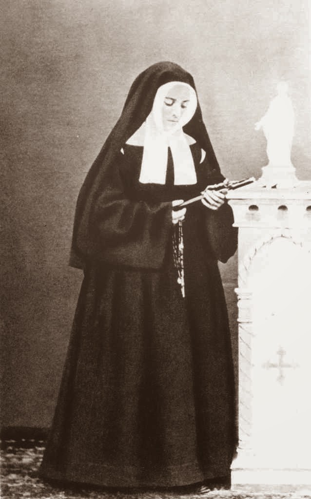 Santa Bernadette no convento de Saint Gildard, Nevers